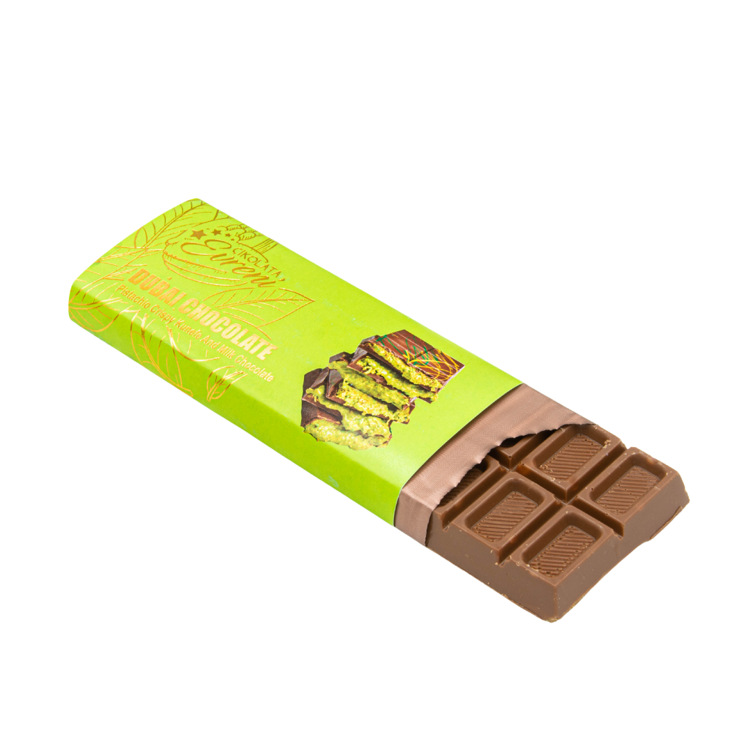 Dubai Chocolate Pistachio Crispy Kunefe and Milk Chocolate 7x22G